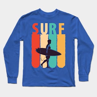 Surf - modern design Long Sleeve T-Shirt